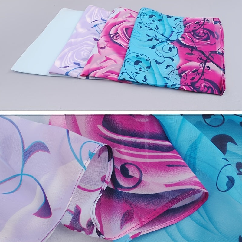 Lianne - Stylish Light Chiffon Scarf for Spring and Summer