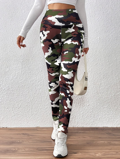 Lieke - Fleece-Gevoerde Hoge Taille Leggings met Geometrische Print | Winterwarme Slim Fit Broek