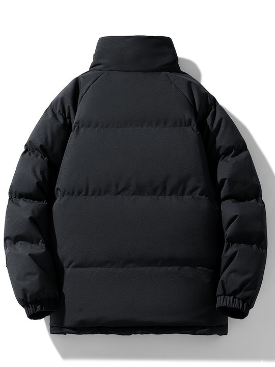 Joris - Winter Puffer Jacket with Stand-up Collar