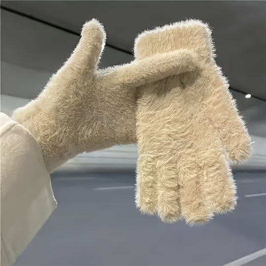 Iris - Warm Polyamide Winter Gloves, Touchscreen Compatible