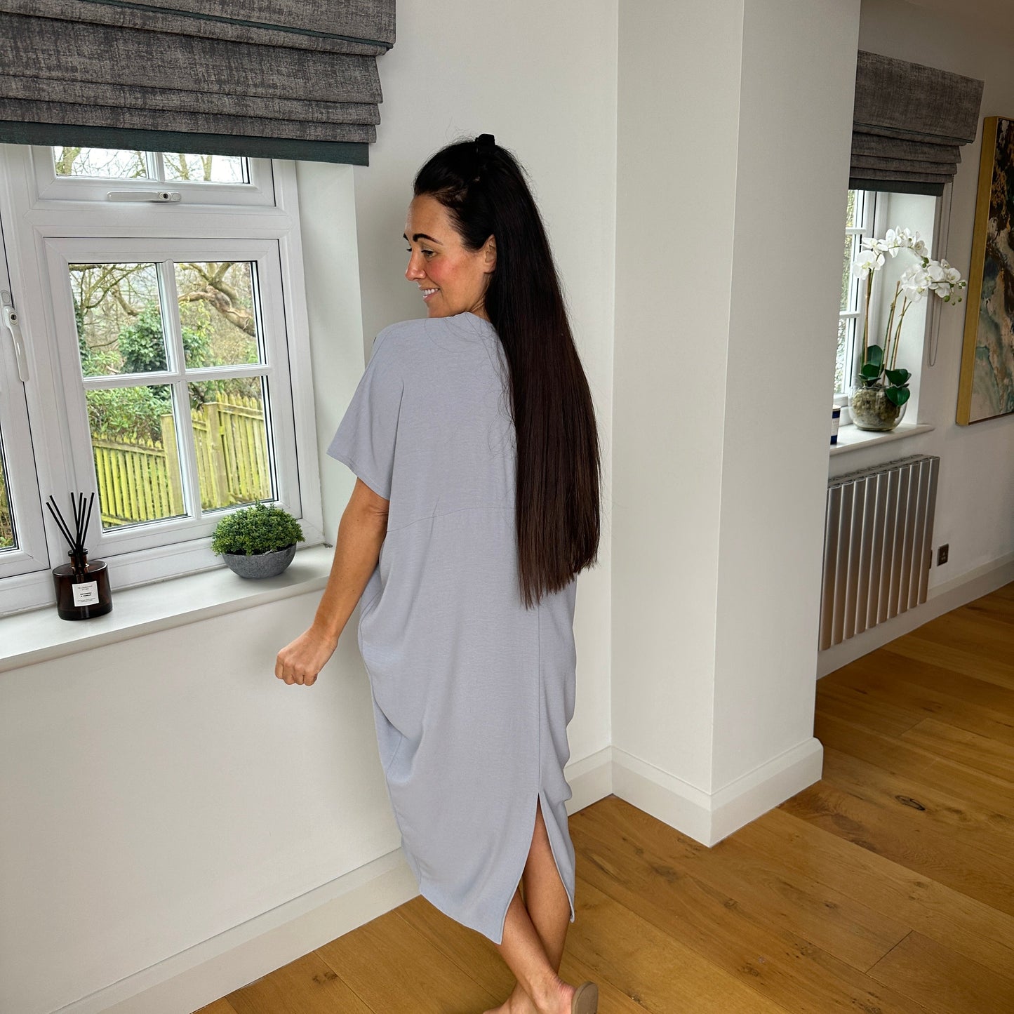 Anouk Dames Jurk - Zomerjurk met V-Hals - Jurkjes Dames