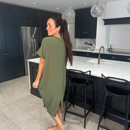 Anouk Dames Jurk - Zomerjurk met V-Hals - Jurkjes Dames