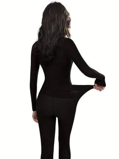 Lotte - Ultra-Dunne Thermische Jeggings voor Dames | Hoge Stretch en Huidvriendelijk