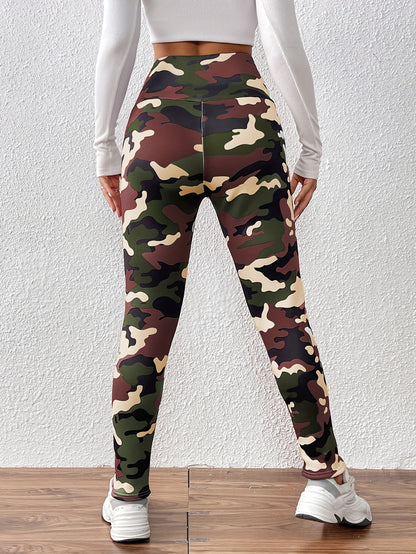 Lieke - Fleece-Gevoerde Hoge Taille Leggings met Geometrische Print | Winterwarme Slim Fit Broek
