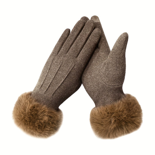 Isabelle - Winter Touchscreen Gloves Knitted html Copy code