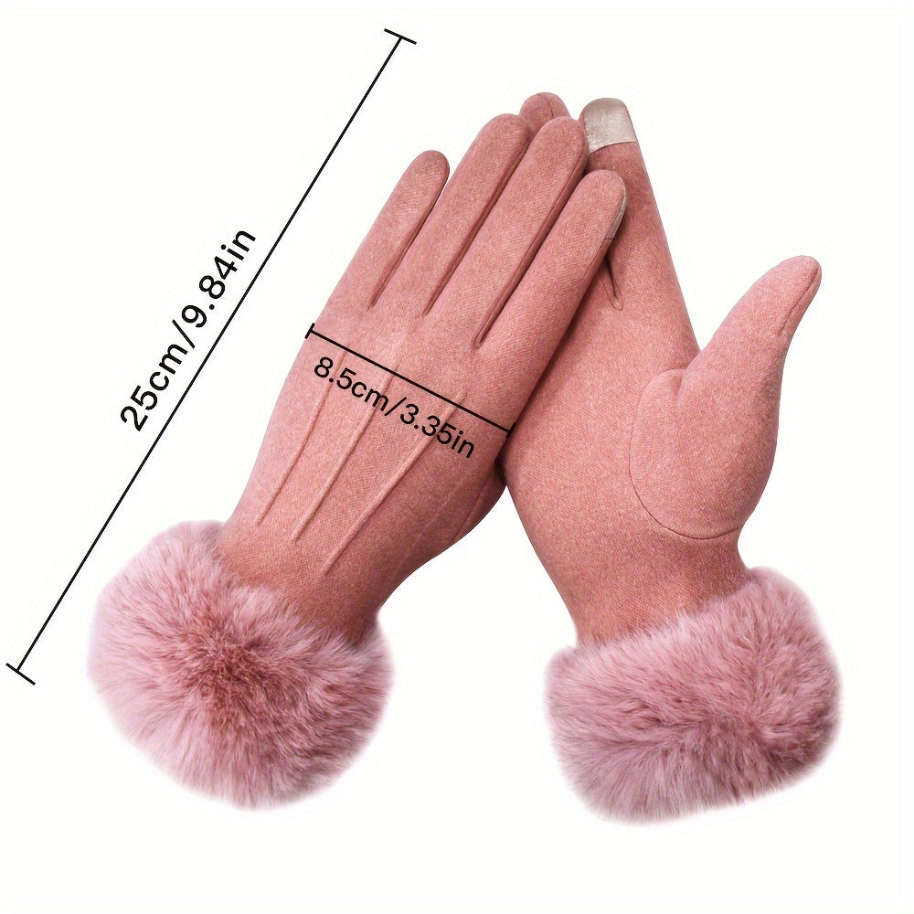 Isabelle - Winter Touchscreen Gloves Knitted html Copy code