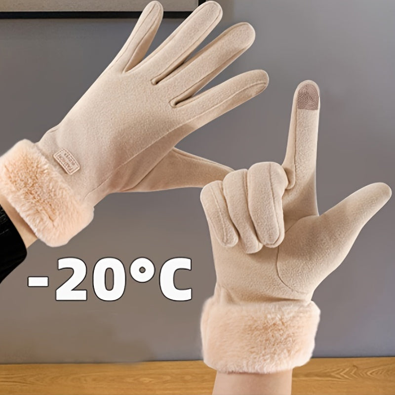 Sanne - Casual Winter Mittens from CarrKen for Women