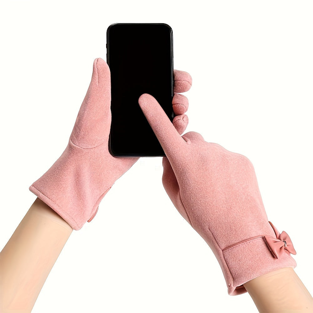 Eliza - Elegant Touchscreen Winter Gloves