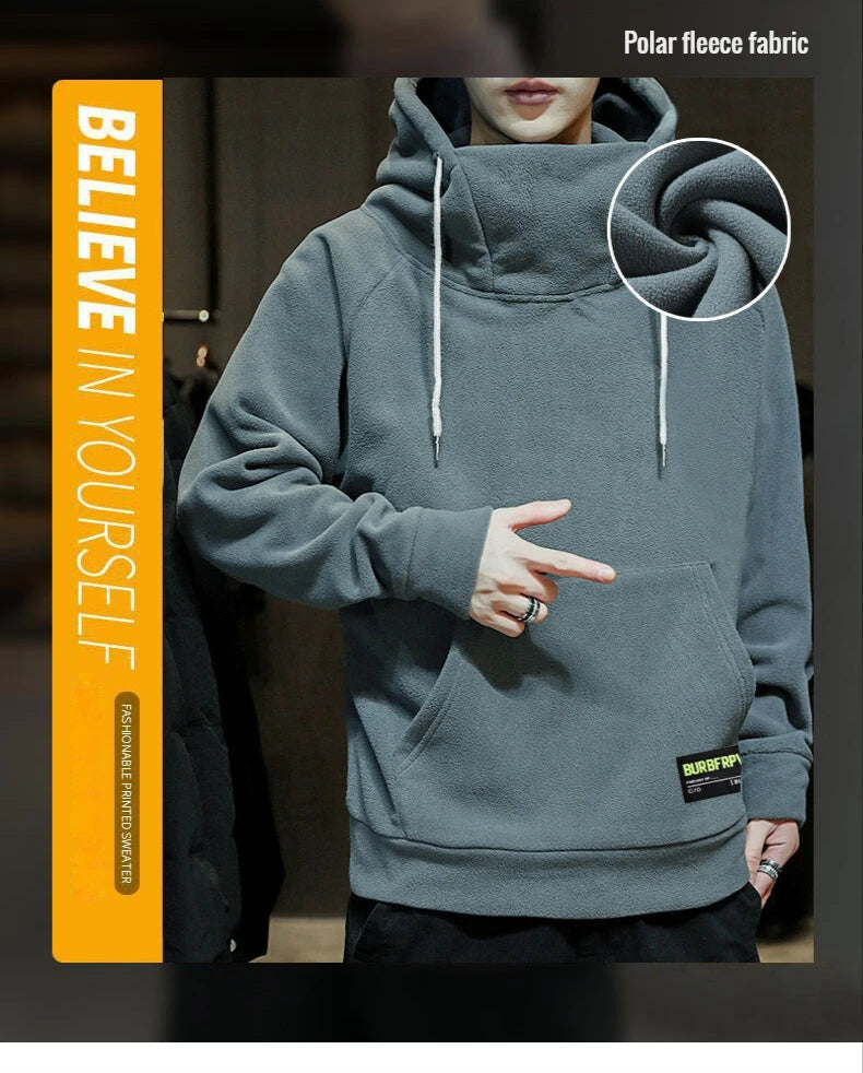 David – Oversized Warme Kapuzenpullover voor Heren