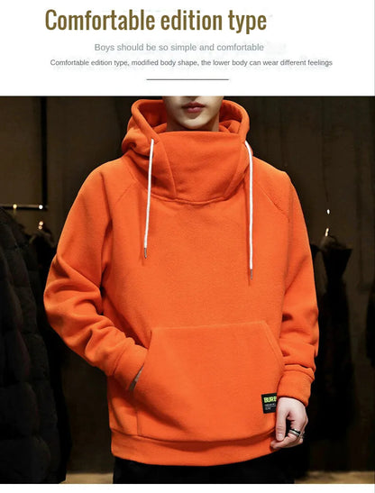 David – Oversized Warme Kapuzenpullover voor Heren