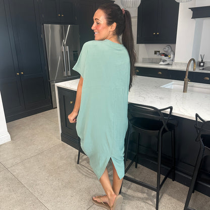 Anouk Dames Jurk - Zomerjurk met V-Hals - Jurkjes Dames