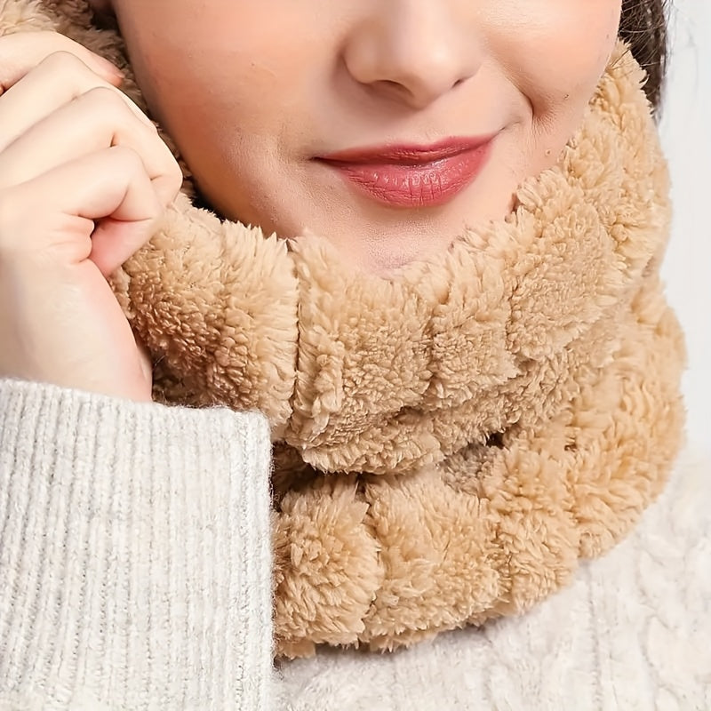 Yvette - Warm Knitted Scarf for Women - Elastic, Windproof &amp; Comfortable