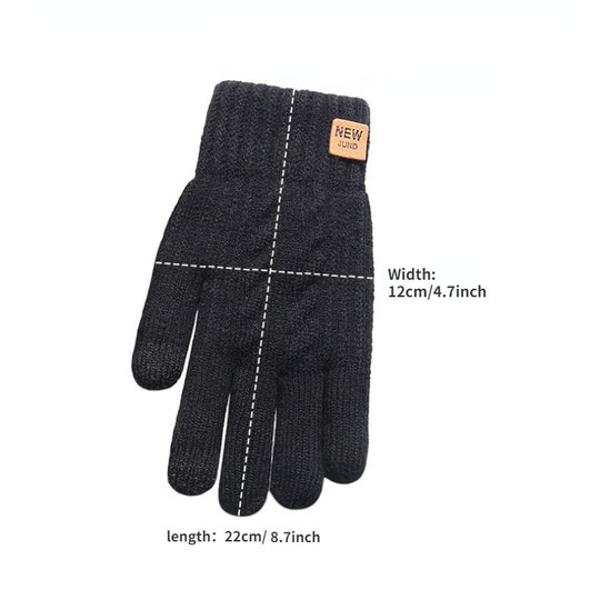 Mariska - Warm Knitted Winter Gloves