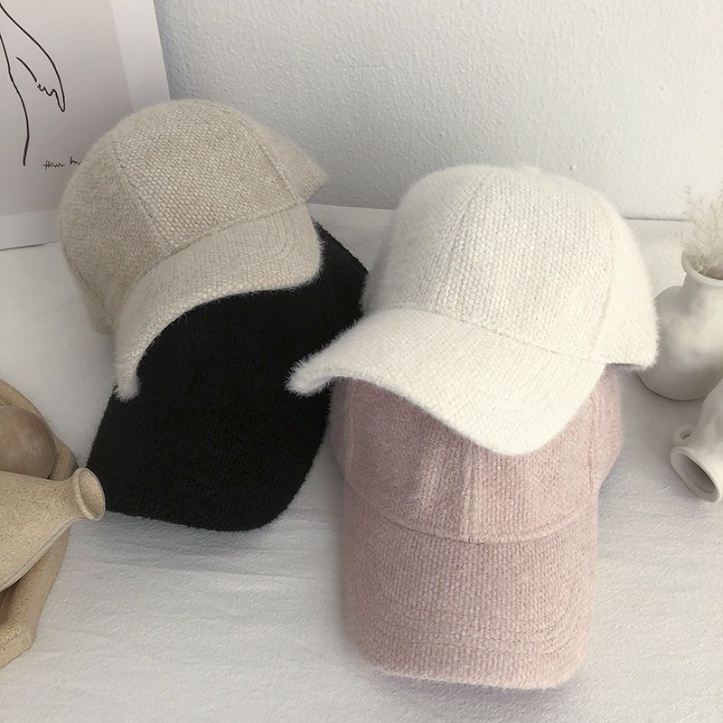 Elise - Warme Herfst/Winter Baseballcap met Imitatiebont