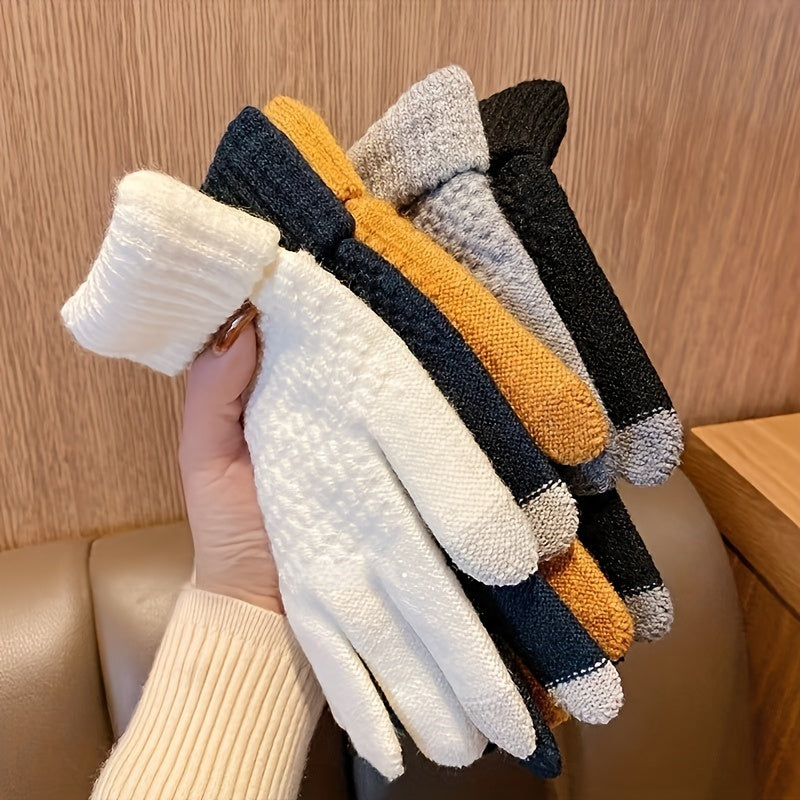 Thomas - Thermal Winter Gloves, Touchscreen Compatible, Woven Polyester, Sporty &amp; Warm