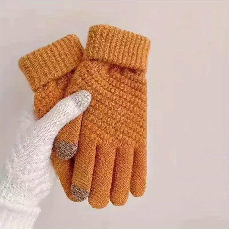 Thomas - Thermal Winter Gloves, Touchscreen Compatible, Woven Polyester, Sporty &amp; Warm