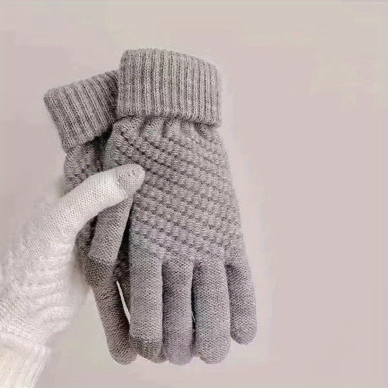 Thomas - Thermal Winter Gloves, Touchscreen Compatible, Woven Polyester, Sporty &amp; Warm