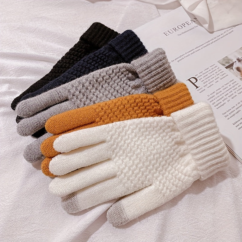 Thomas - Thermische Winterhandschoenen, Touchscreen Compatibel, Geweven Polyester, Sportief & Warm