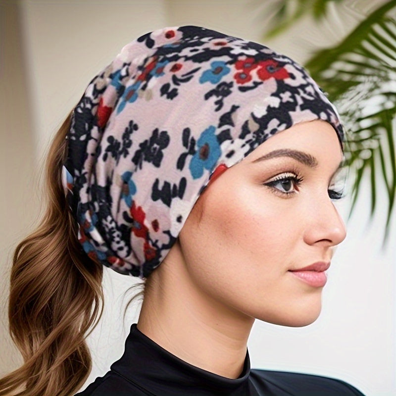 Yasmine - Stretchy Gebreide Beanie en Nekwarmer Set