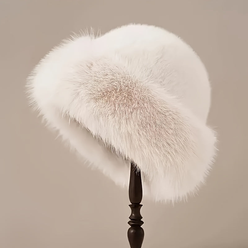 Lina - Luxury Faux Fur Winter Hat | Warm, Fluffy and Lightweight with Earflaps