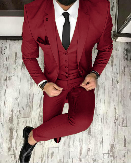 Charles Luxury Men's Suit - Comfortable Men's Suit - Suit for Men