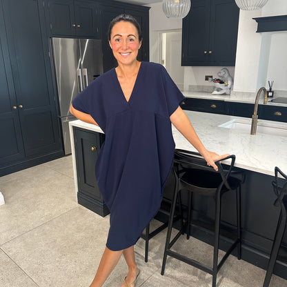 Anouk Dames Jurk - Zomerjurk met V-Hals - Jurkjes Dames