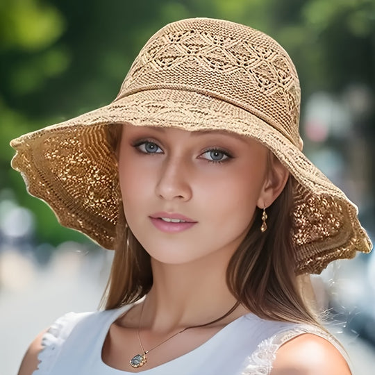 Sophie - Elegant Foldable Sun Hat with UPF Protection html Copy code