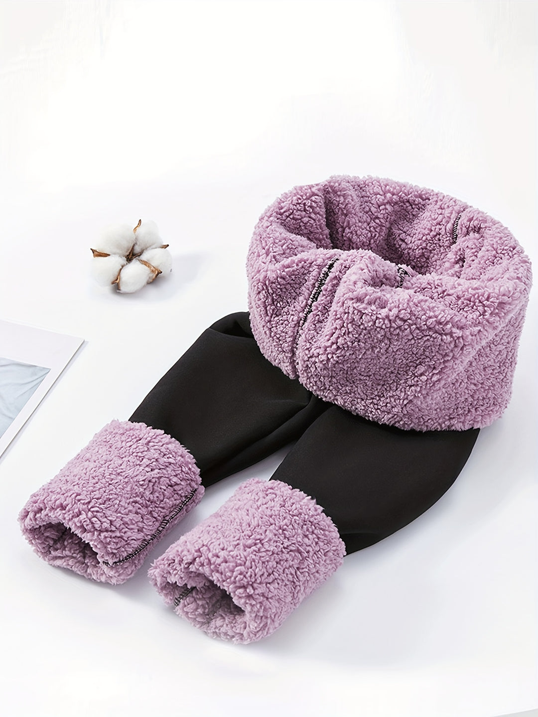 Isabelle - Plush Gevoerde Thermische Jeggings | Zacht en Comfortabel voor de Winter