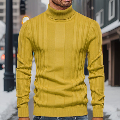Jeroen - Rollkragenpullover met Stijlvol Design voor Mannen