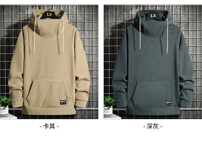 David – Oversized Warme Kapuzenpullover voor Heren