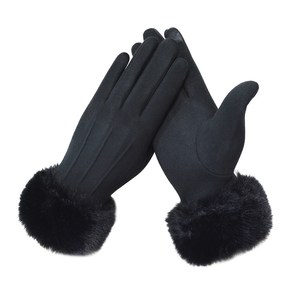 Isabelle - Winter Touchscreen Gloves Knitted html Copy code