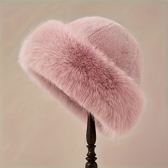 Lina - Luxury Faux Fur Winter Hat | Warm, Fluffy and Lightweight with Earflaps