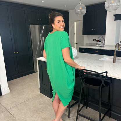 Anouk Dames Jurk - Zomerjurk met V-Hals - Jurkjes Dames