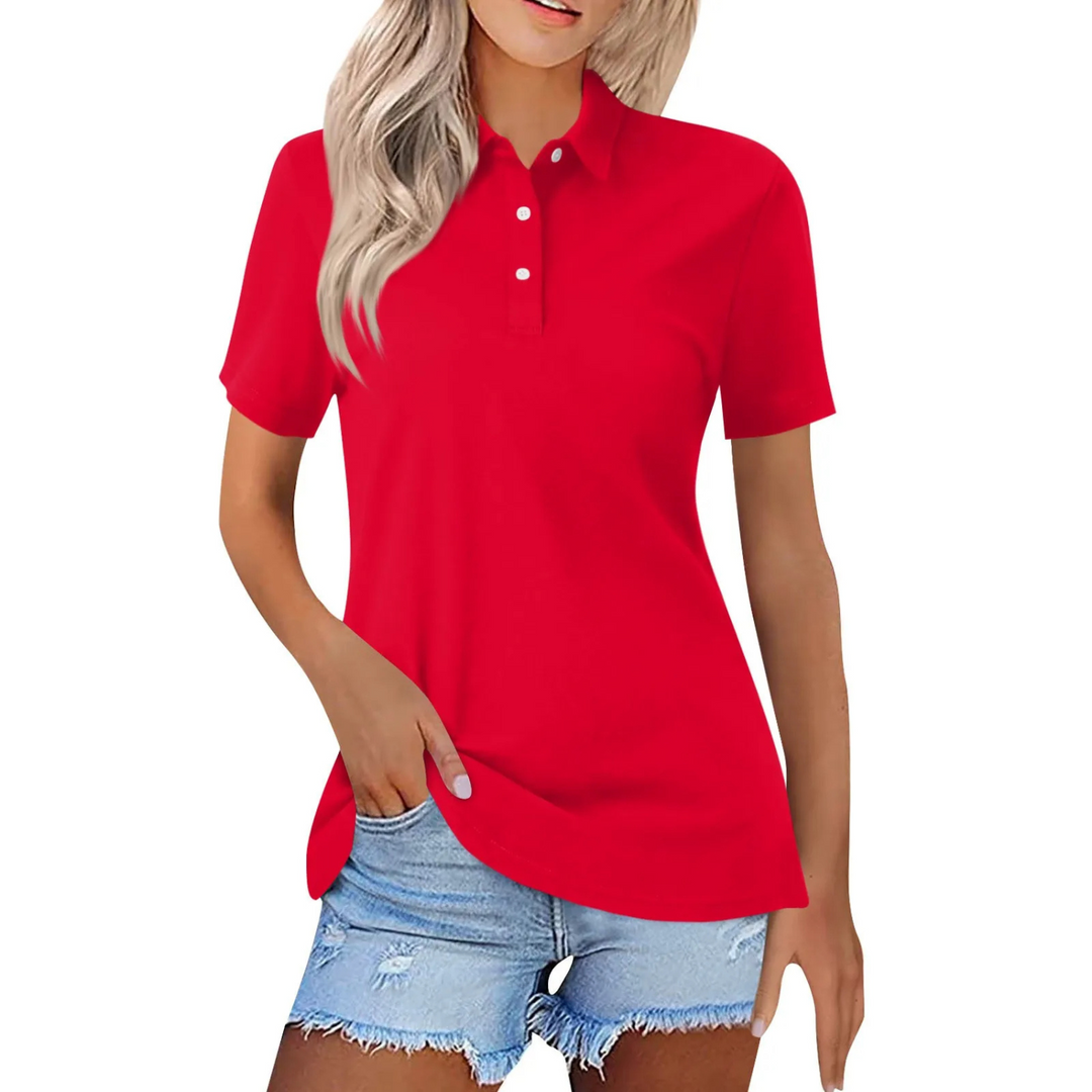 Julia Lichtgewicht Poloshirt Dames - Polo Shirt Dames - Poloshirts Dames