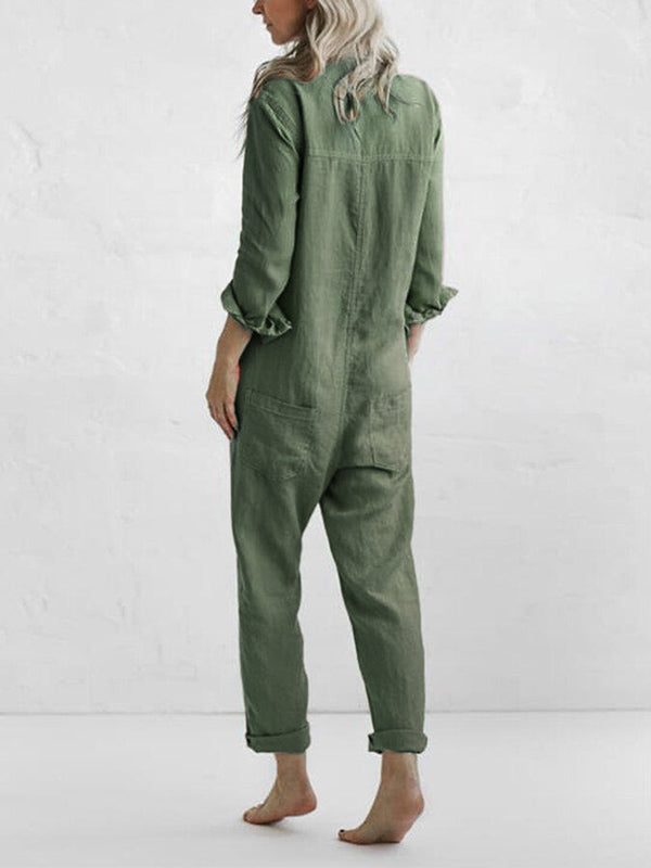 Isabelle - Jumpsuit met Lange Mouwen