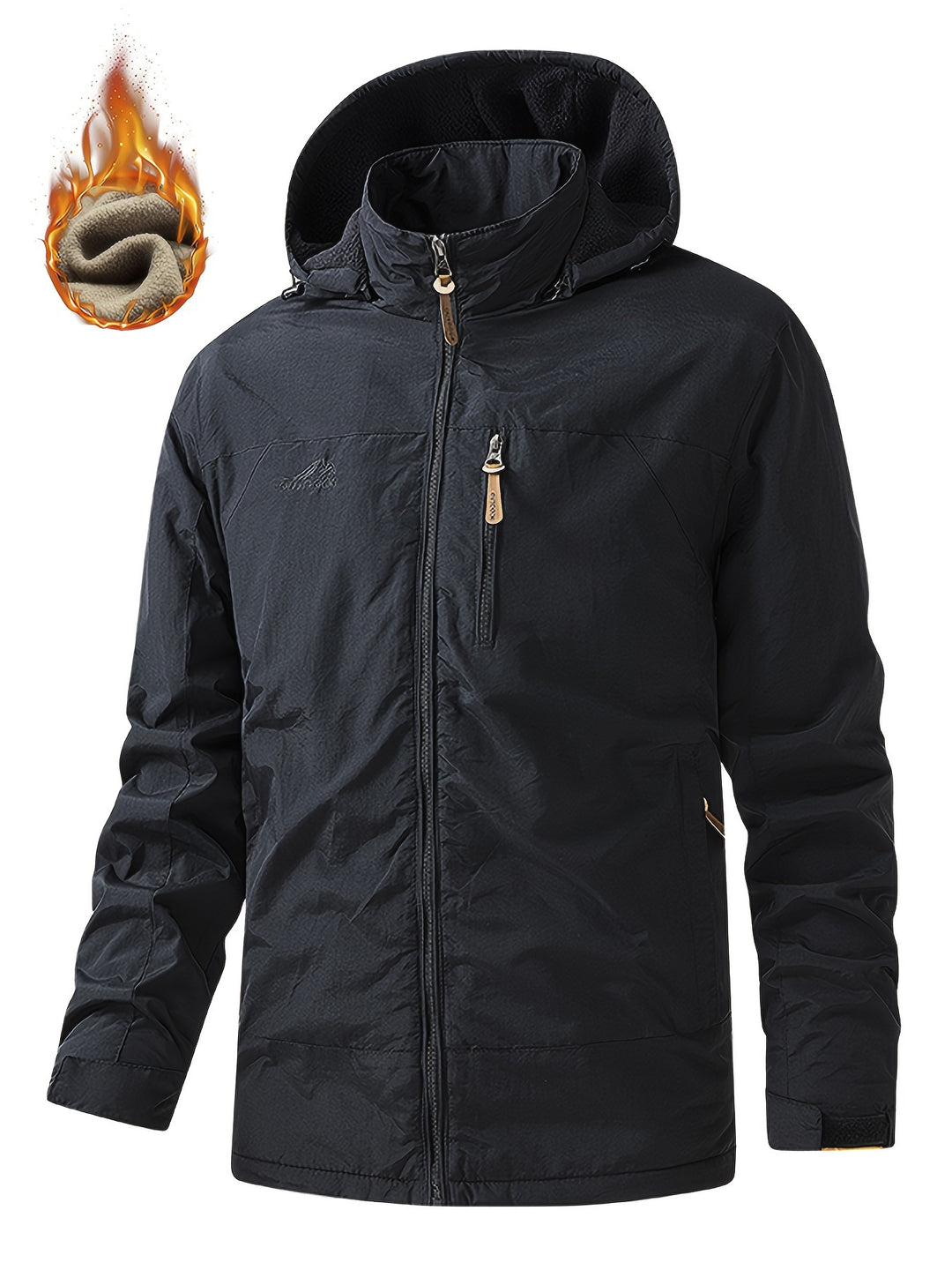 Daan - Waterproof Fleece Lined Jacket For Men