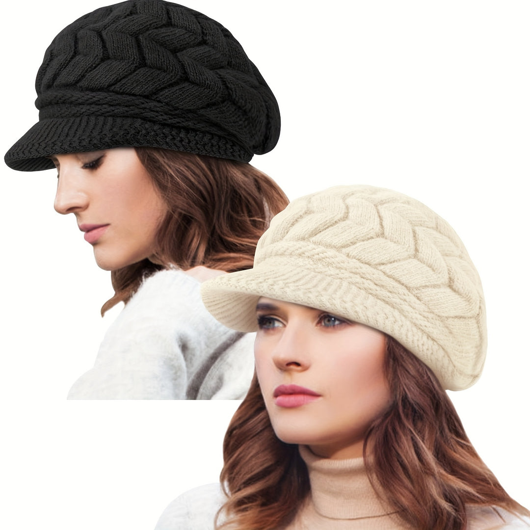 Madelief - Gezellige Winter Beanie voor Dames | Kabelgebreid en Stijlvol