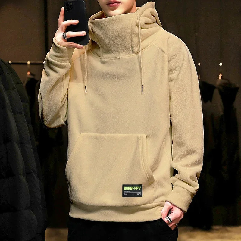 David – Oversized Warme Kapuzenpullover voor Heren
