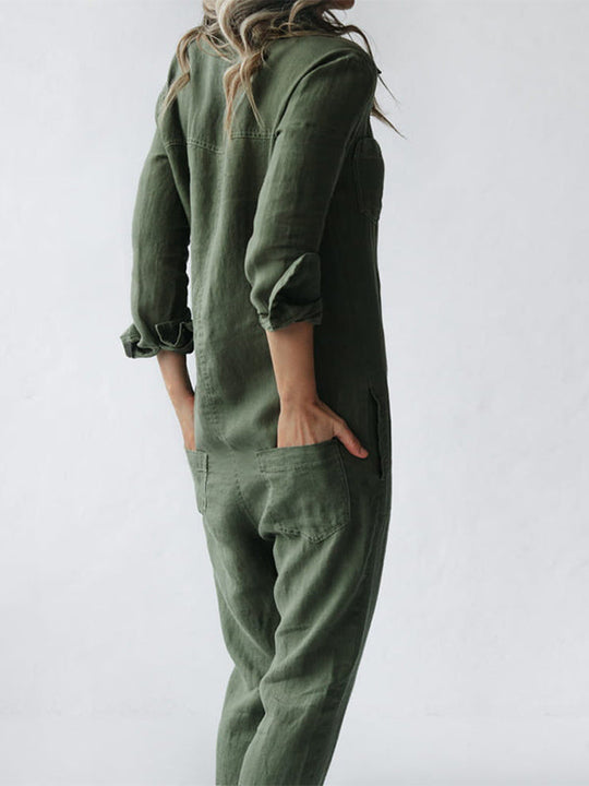 Isabelle - Jumpsuit met Lange Mouwen