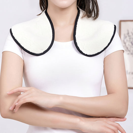 Lotte - Elegant Winter Neckwarmer made of Faux Lambskin Velvet