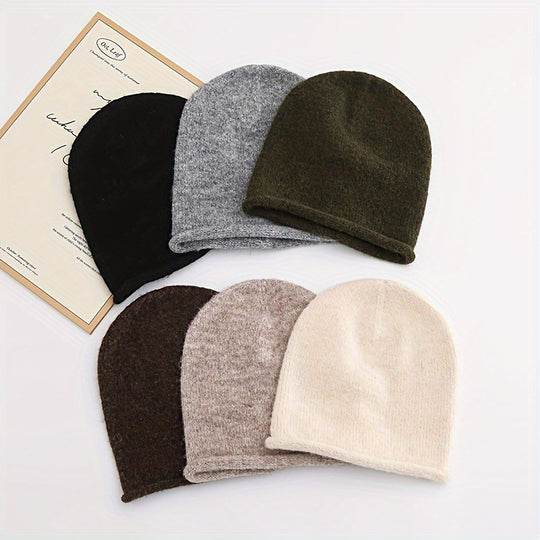 Sanne - Unisex Knitted Hat | Comfortable, Breathable Winter Hat with Drawstring Closure