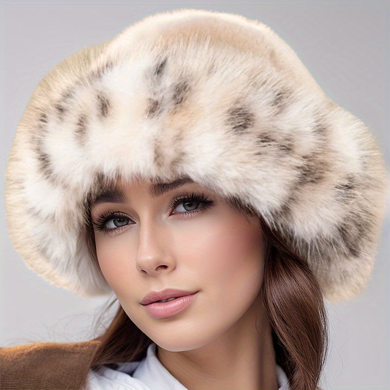 Elise - Faux Fur Winter Hat with Earflaps | Warm and Fashionable Accessory