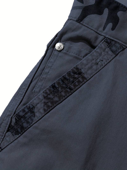 Lucas – Stijlvolle Vintage Cargobroek met Camouflagepatroon