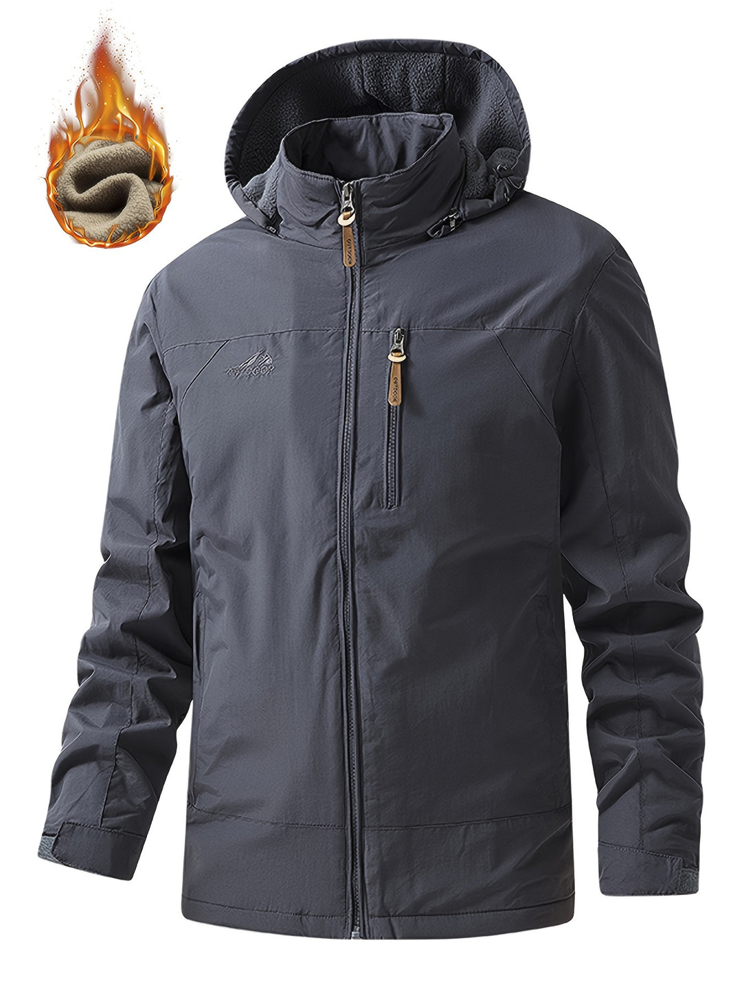 Daan - Waterproof Fleece Lined Jacket For Men