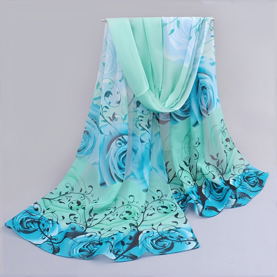 Lianne - Stylish Light Chiffon Scarf for Spring and Summer