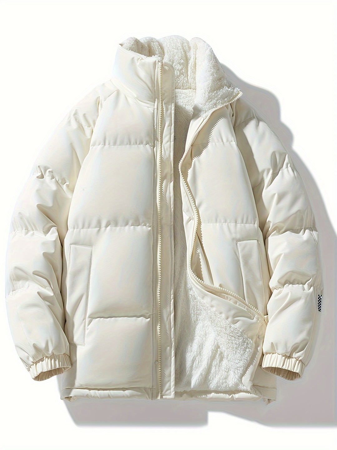 Joris - Winter Puffer Jacket with Stand-up Collar