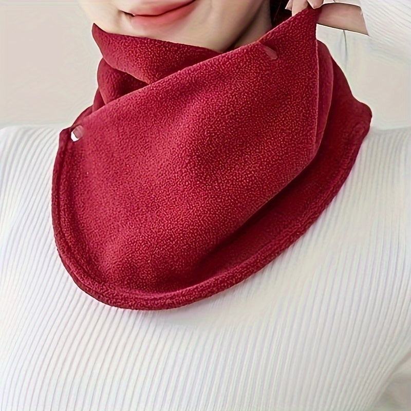 Madelief - Warm Velvet Neckwarmer for Fall and Winter