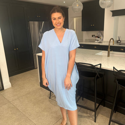 Anouk Dames Jurk - Zomerjurk met V-Hals - Jurkjes Dames