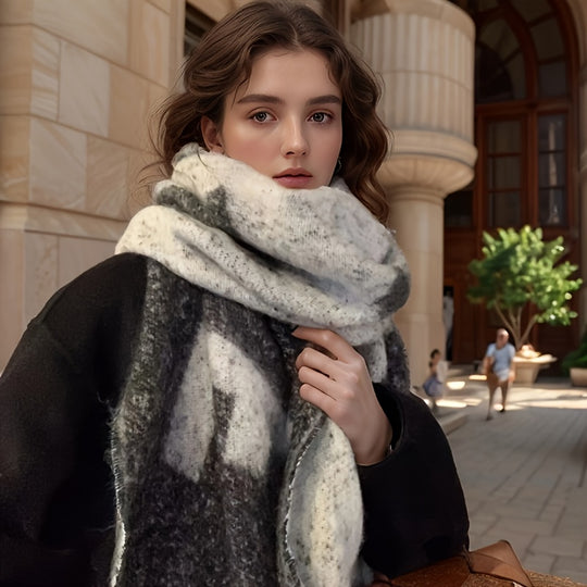 Lotte - Bohemian Style Women's Winter Scarf