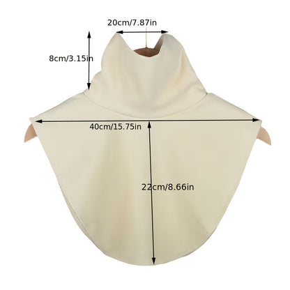 Yara - Warme Gebreide Nekwarmer met Hoge Kraag